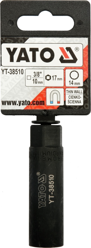 Cheie bujii 3/8" 14 mm 12PT