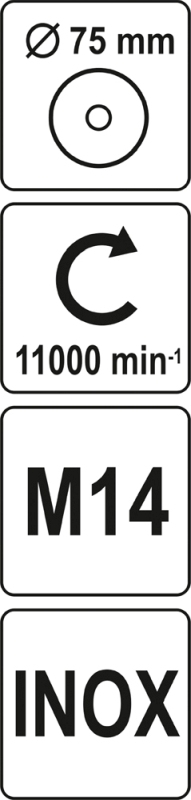 Perie metalică centrifugală pentru filete