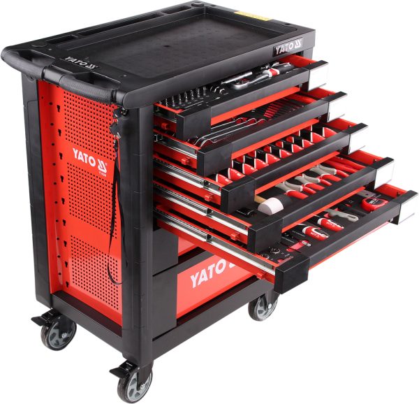 Trolley with equipment