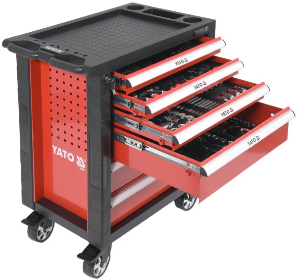 Trolley with equipment