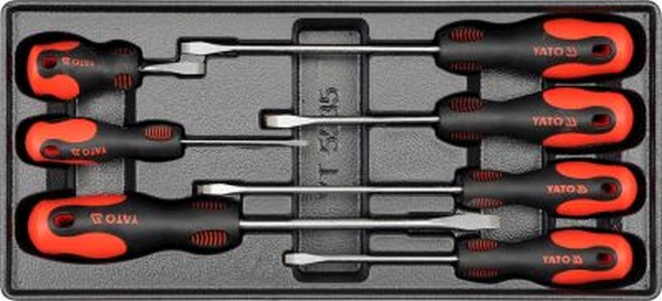 Insert with equipment for a workshop trolley