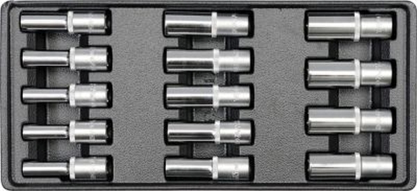 Insert with equipment for a workshop trolley