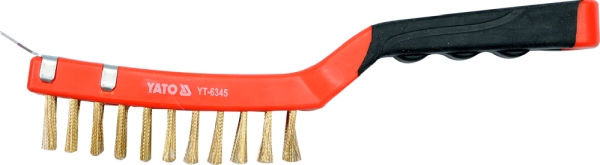 Perie sarma alama 4 randuri cu razator maner plastic