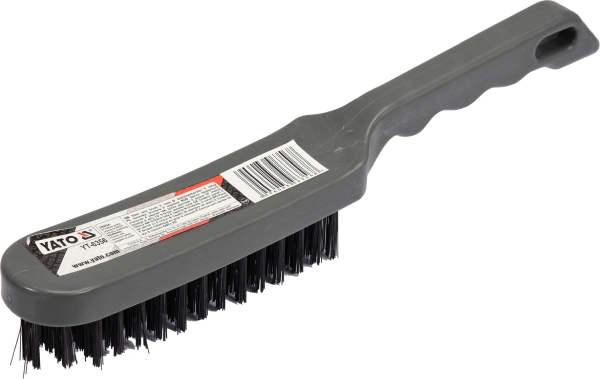 Perie sarma inox 6 randuri maner plastic