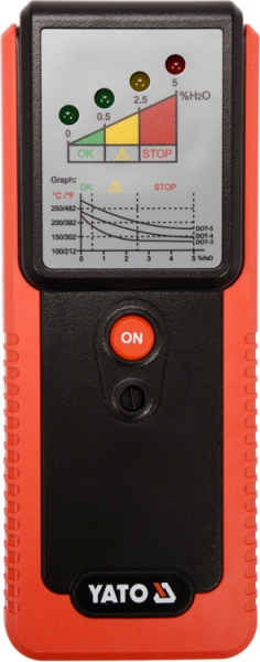 Tester, lichid frana