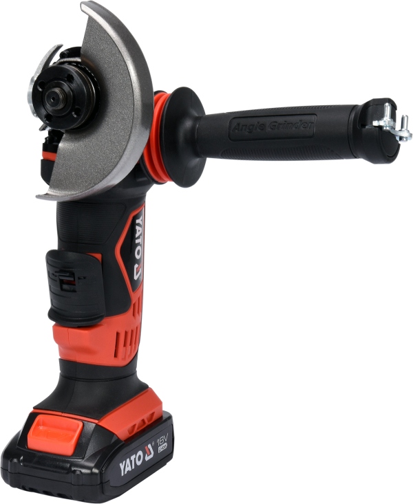 Polizor unghiular 18V 125 mm set 1x2Ah încărcător