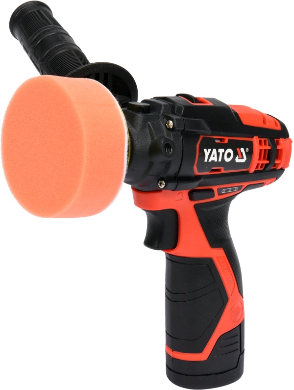 Maşină de lustruit (acumulator) fără fir 12V 2Ah 80mm 2 viteze