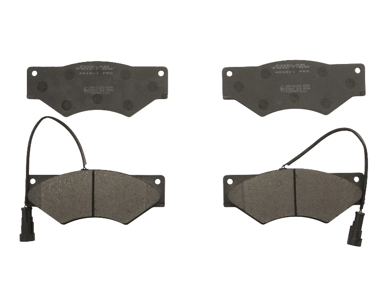 Set placute frana disc fata 174,5x69,5x20 mm
