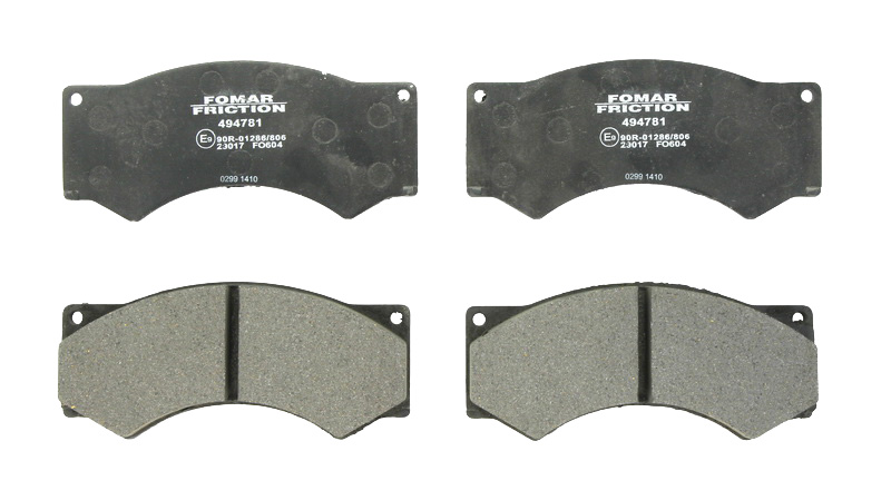 Set placute frana disc fata 191x89x23 mm