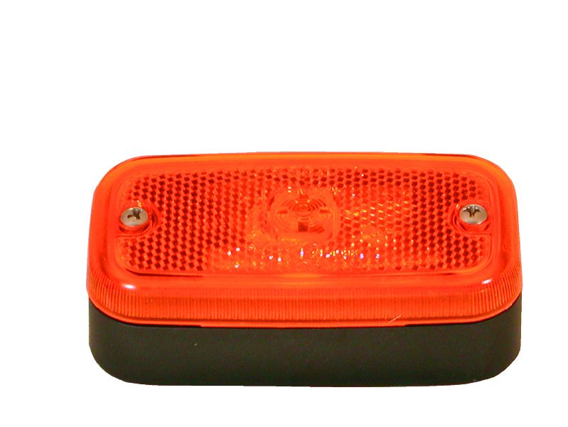 Lumina de clarificare latura 110x55 mm 24V portocaliu