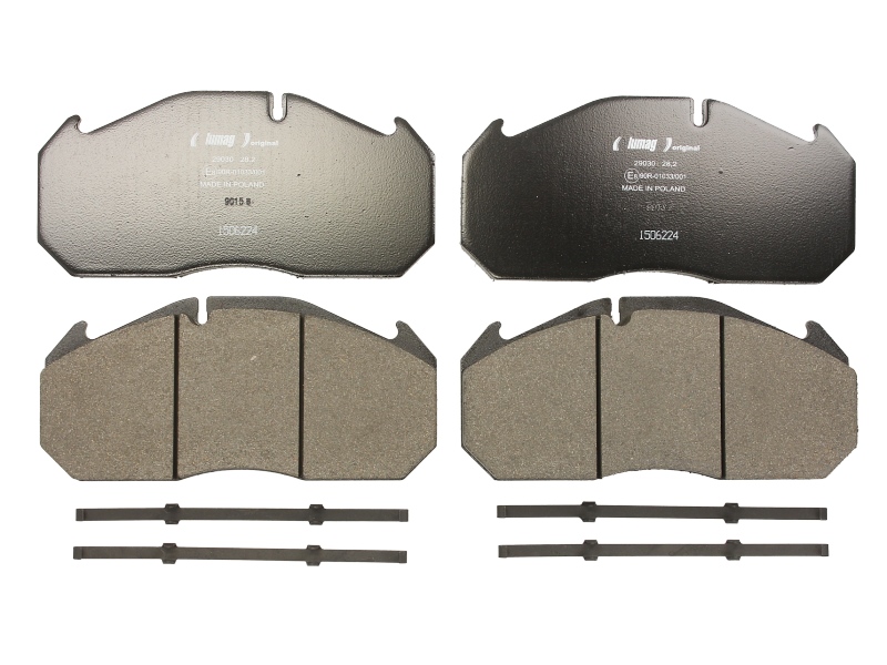 Set placute frana fata 249.5x118.3x28.2 mm