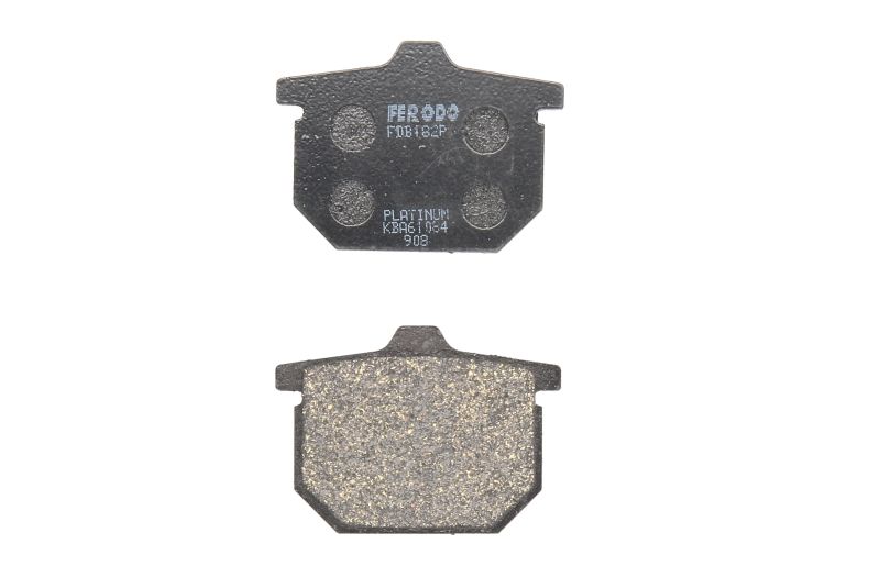 Set plăcuțe frână spate 67.5x49.4x9.5 mm 2 bucăți