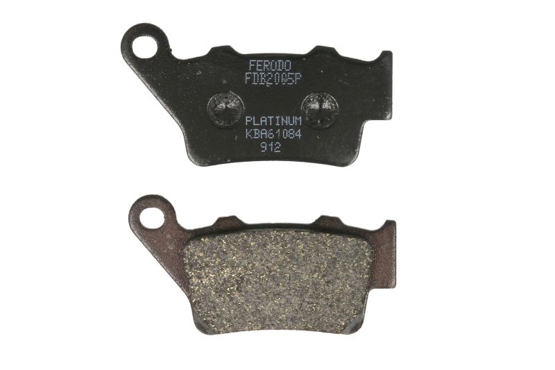 Set plăcuțe frână spate 78.3x41.3x9.15 mm