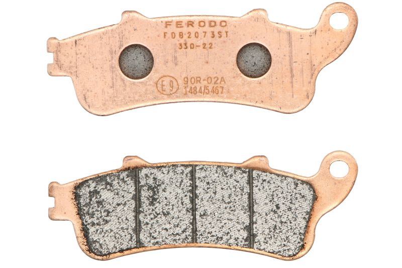 Set placute frana spate sinter 115.6x41x8 mm