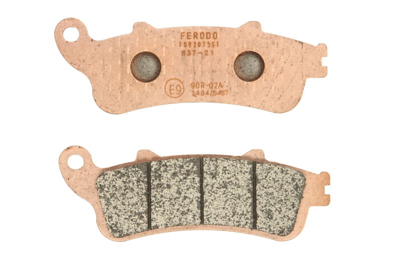 Set placute frana spate sinter 115.6x41x9.4 mm