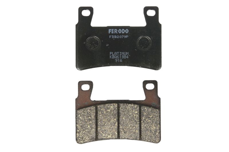 Set placute frana fata platina 74x55.1x9 mm