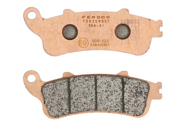 Set placute frana spate 115.6x41.0x8.3 mm sinter 2 bucati