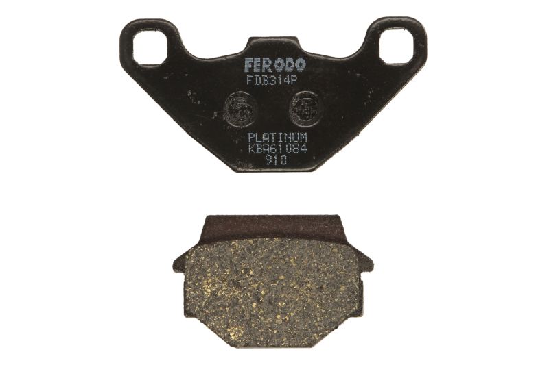 Set plăcuțe frână spate 85x43x7,7 mm