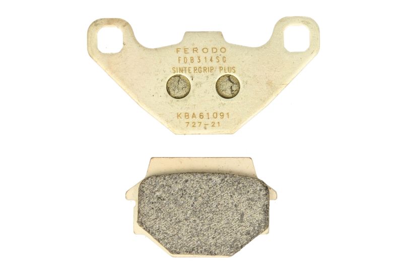 Set plăcuțe frână spate 85x43x7,7 mm