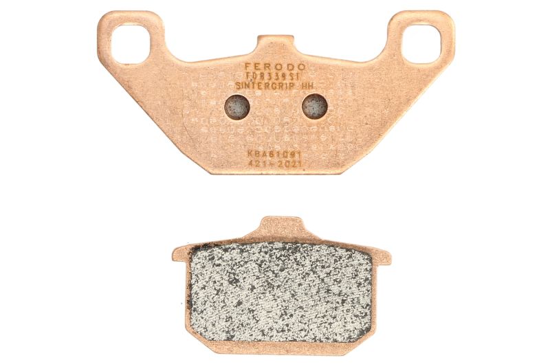 Set plăcuțe frână spate 111x51x9,4 mm material sinter set 2 bucăți
