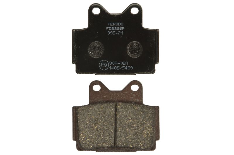 Set plăcuțe frână spate 66x56x8,8 mm material platină set 2 bucăți