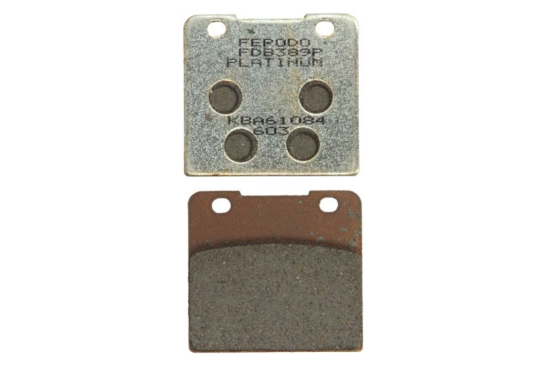Set plăcuțe frână spate 58x54x8,7 mm material platină set 2 bucăți