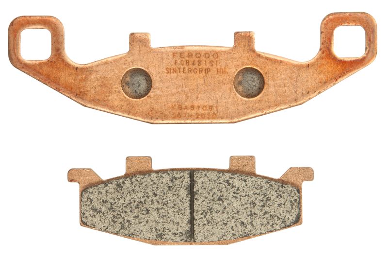 Set plăcuțe frână spate 95x35x8,8 mm sinter 2 bucăți