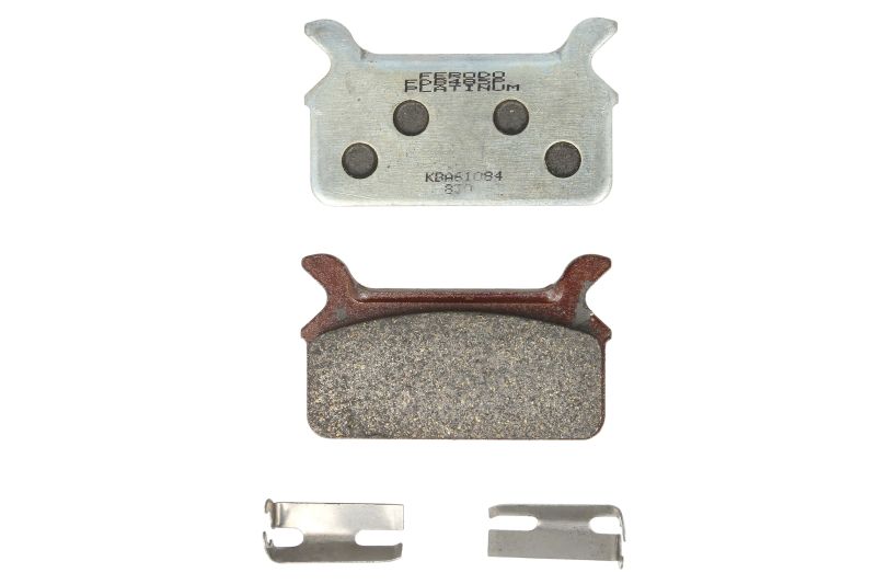Set plăcuțe frână spate 104,1x62,1x12,4 mm