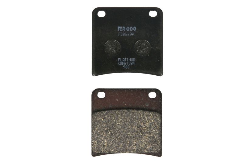 Set placute frana spate 59.1x57.0x8.9 mm platina