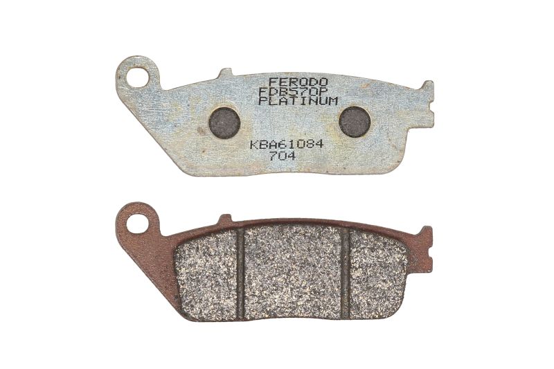 Set placute frana spate 102.0x39.0x8.3 mm platina