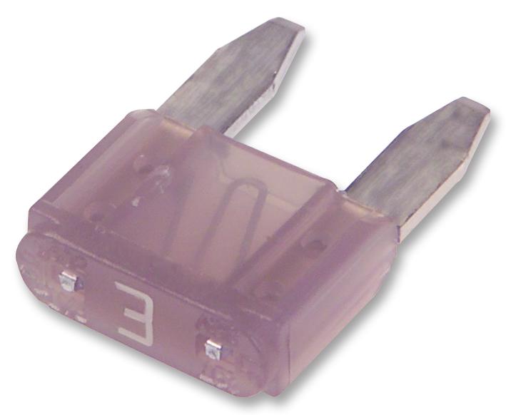 Siguranta mini plat violet 10 bucati