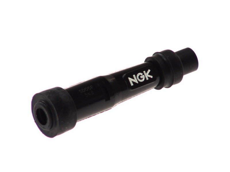 Manson cauciuc bujie lung filet 10/12 mm negru