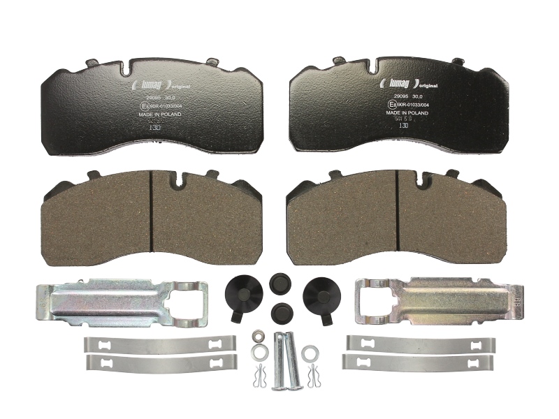 Set placute frana spate 210.5x92.7x29.8 mm