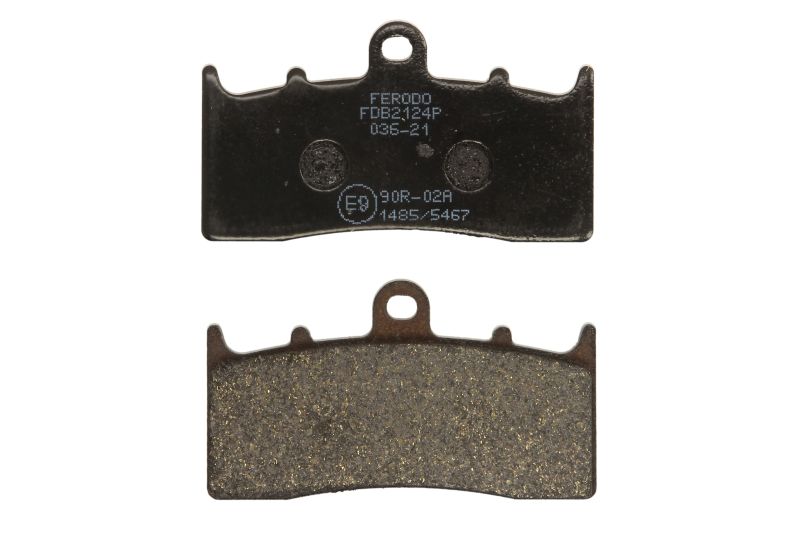 Set placute frana fata 81,7x46,2x9 mm platina