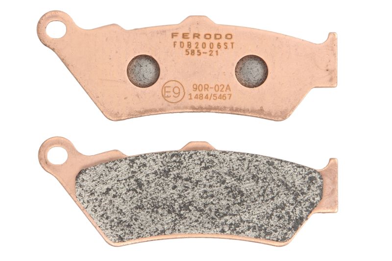 Set plăcuțe frână spate 108.5x40.0x7.7 mm 2 bucăți