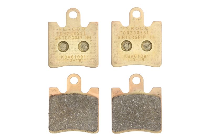 Set placute frana fata 44.8x53.5x8.6 mm sinter 2 bucati