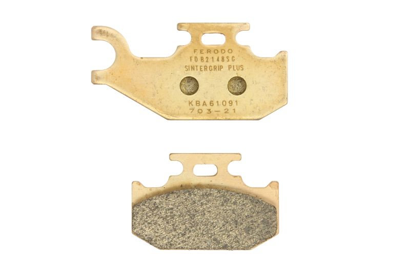 Set placute frana spate 82.2x40.9x9.4 mm sinter