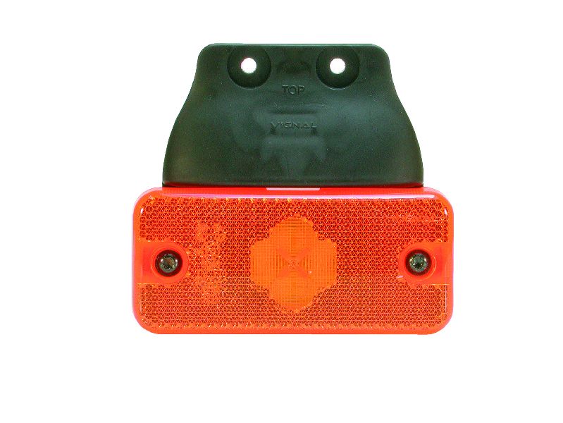 Lumina de clarificare portocaliu LED 24V set 4 bucăți