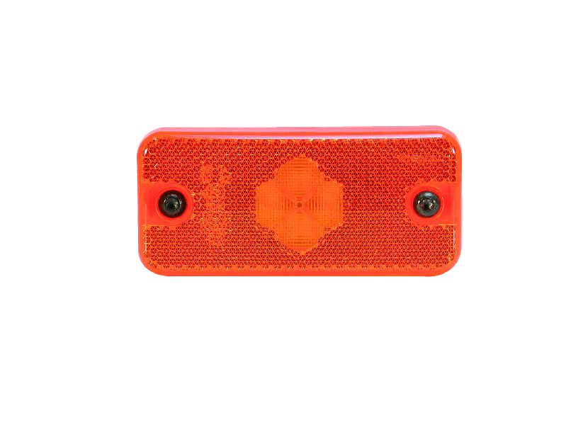 Lumina de clarificare laterală portocaliu LED 24V 110x50 mm set 2 bucăți