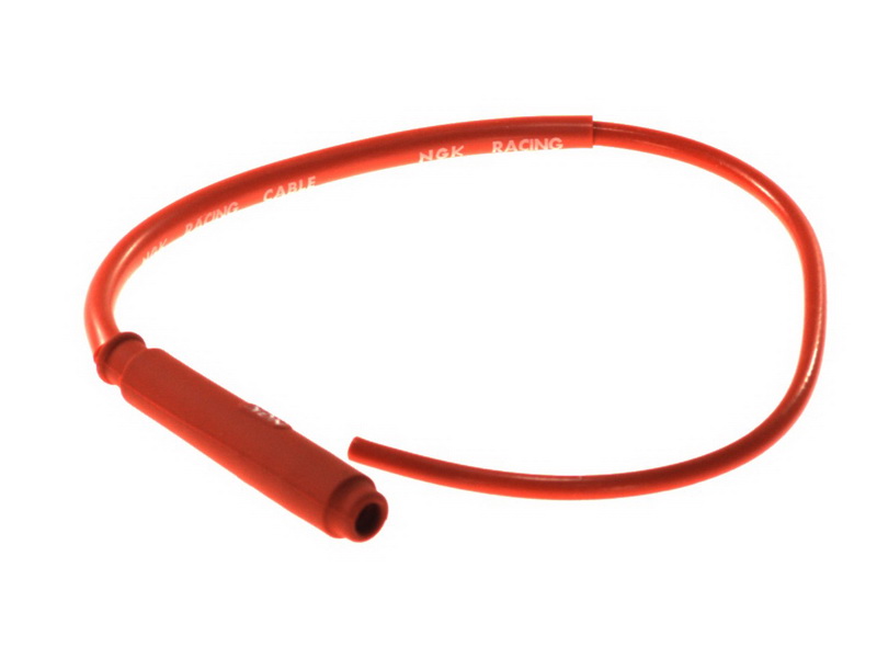 Manson cauciuc bujie lung 50 cm fir rosu