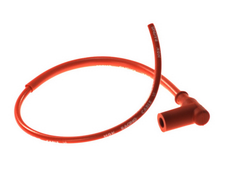 Manson cauciuc bujie scurt 50 cm rosu