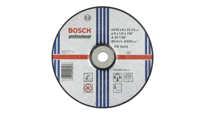 Disc abraziv polizor unghiular 125x22 mm grosime 6 mm metal set 10 bucati