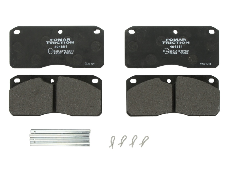 Set placute frana fata 175.4x78x22 mm