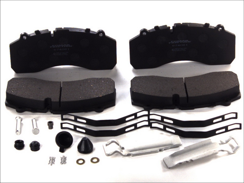 Set placute frana spate 247.3x109.5x30 mm