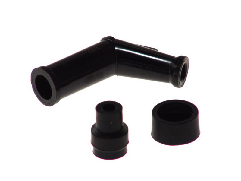 Manson cauciuc bujie lung filet 10/12 mm negru