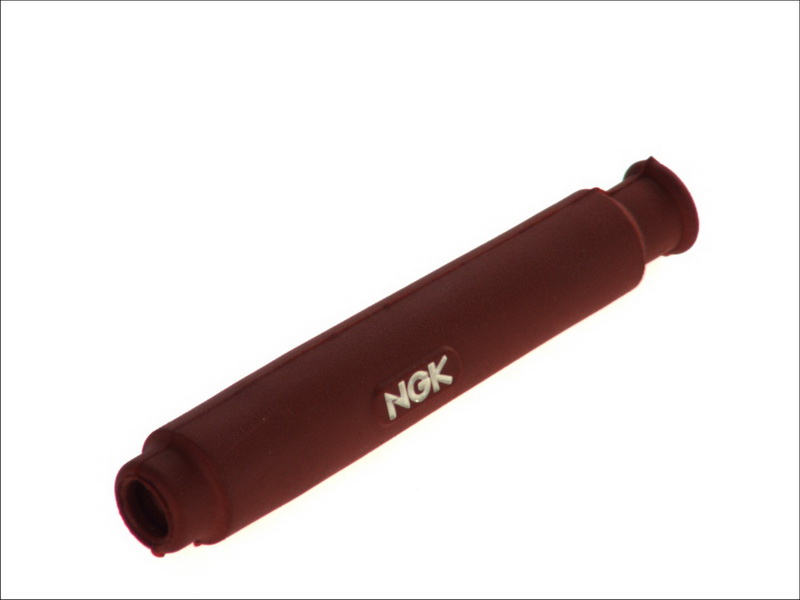 Manson cauciuc bujie lung filet 10/12 mm rosu