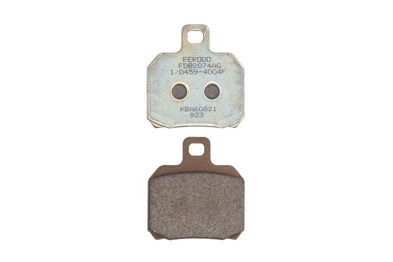 Set placute frana spate argento 51x54x7.5 mm