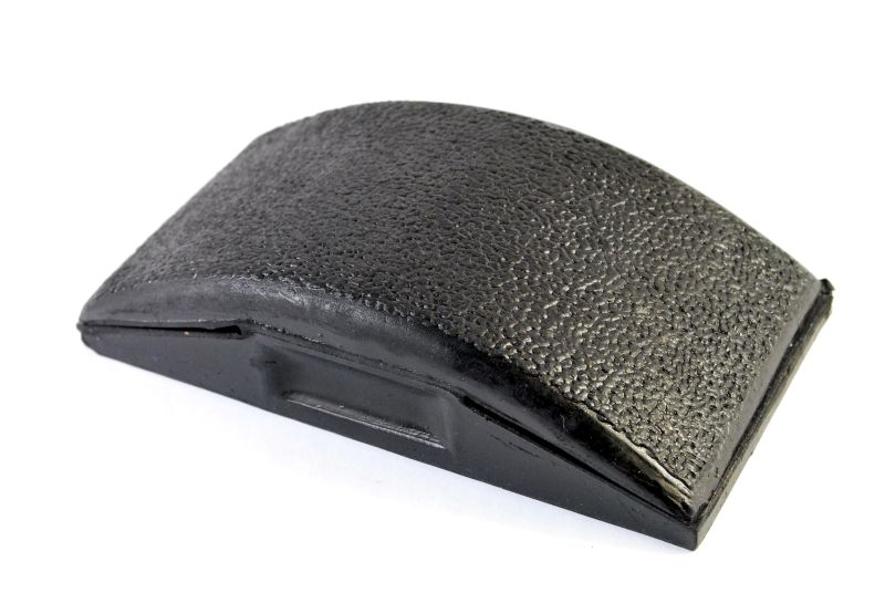 Bloc de slefuit cauciuc negru