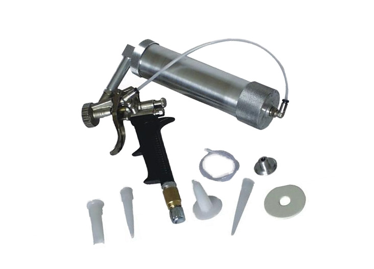Presa cartus pulverizator