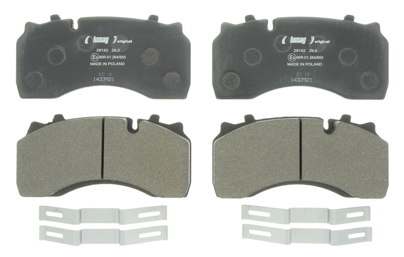 Set placute frana fata 204.5x97x30 mm